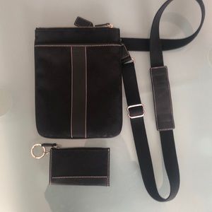 Coach cross body bag and wallet